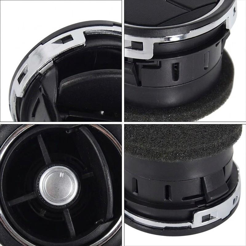 Car Dashboard Air Vent Round Grille For Ford For Mondeo For Galaxy S-Max 2007-2014 Air Conditioning Outlet 6M21U018B09ADW