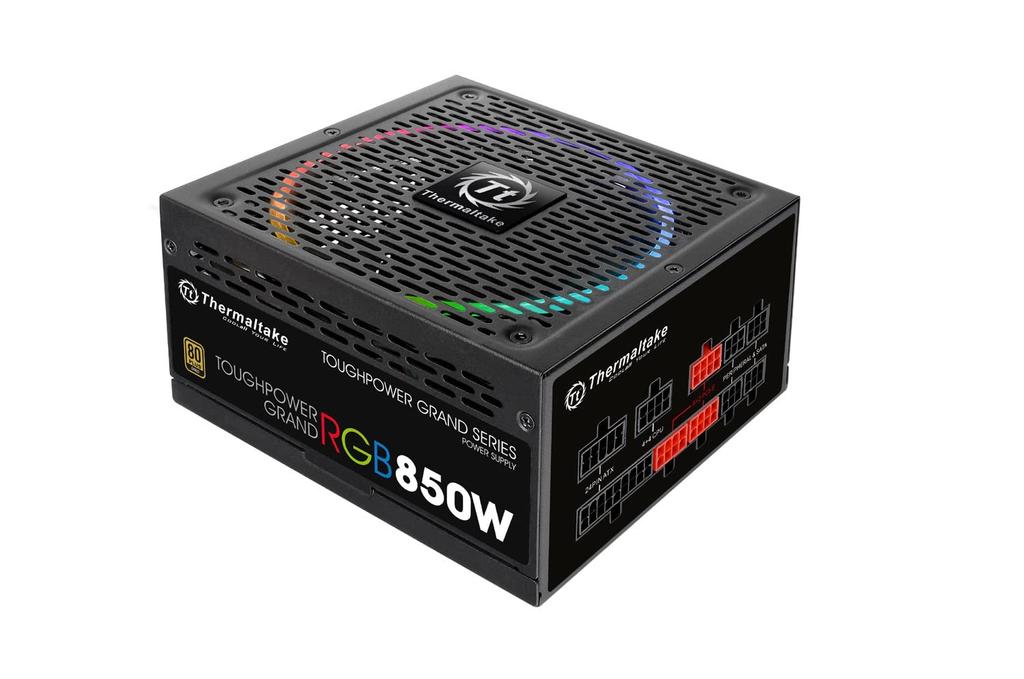 Thermaltake TOUGHPOWER GRAND RGB -850W -NON DPS- 80+GOLD PC PSU PS673 PS-TPG-0850FPCGJP-R