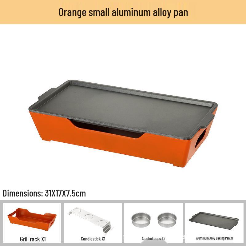 Aluminum Alloy BBQ Skewer Warming Stove