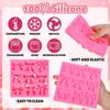 Bow Fondant Mold Bowknot Silicone Mold Bow Coquette Chocolate Candy Mould For Kitchen Baking Crafts Birthday Baby Shower Party Decor Supplies