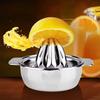 304 Stainless Steel Juicer Portable Manual Lemon Orange Fruit Steel Kitchen Accessories Tool Citrus Raw Hand Pressed Juice Maker