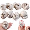 10piece Male Doll Head With Bag DIY To Paint For Creepy Baby Doll Halloween Male Doll Head