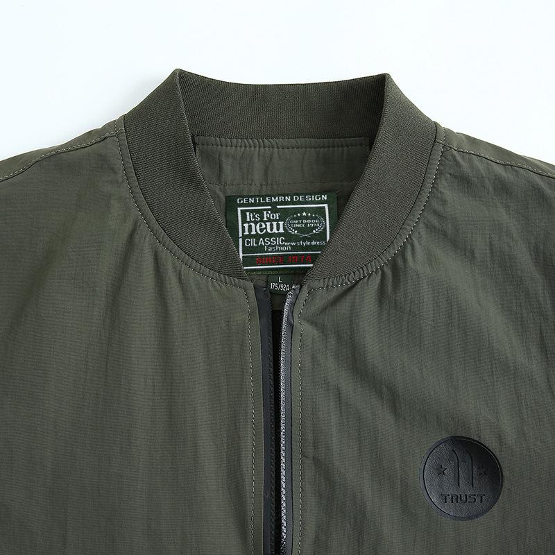 Spring And Autumn Korean Men's Jacket Outdoor Leisure Sports Baseball Collar Jacket