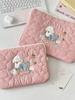 Soft Cloud Cartoon Embroidery iPad/Tablet Bag for 13/14 Inch Laptops
