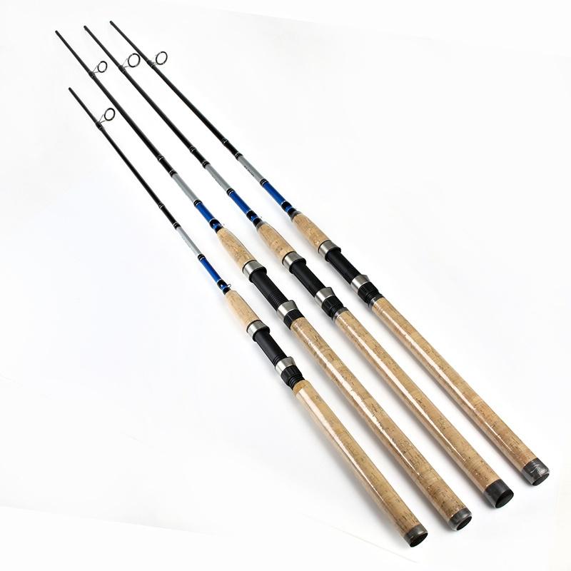 FTK 99% Carbon 2,1 M 2,4 M 2,7 M 2 Köder Angelrute Köder Gewicht 3-50g Spinning angelrute Für