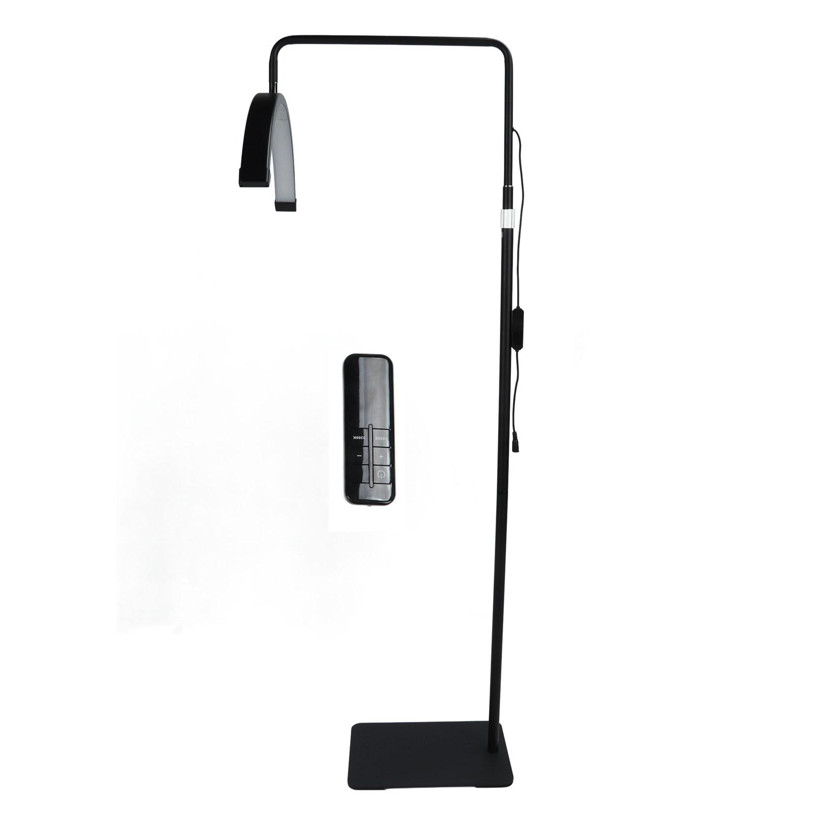 

Half Moon Beauty Light 23-дюймовый светодиодный напольный светильник в форме полумесяца U-образной формы с регулируемой высотой EU Plug