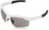 OGK KABUTO Cycling Sports 301 NXT Spectrum Smoke Lens Matte White Sunglasses/Eyewear (Dockless, Model)
