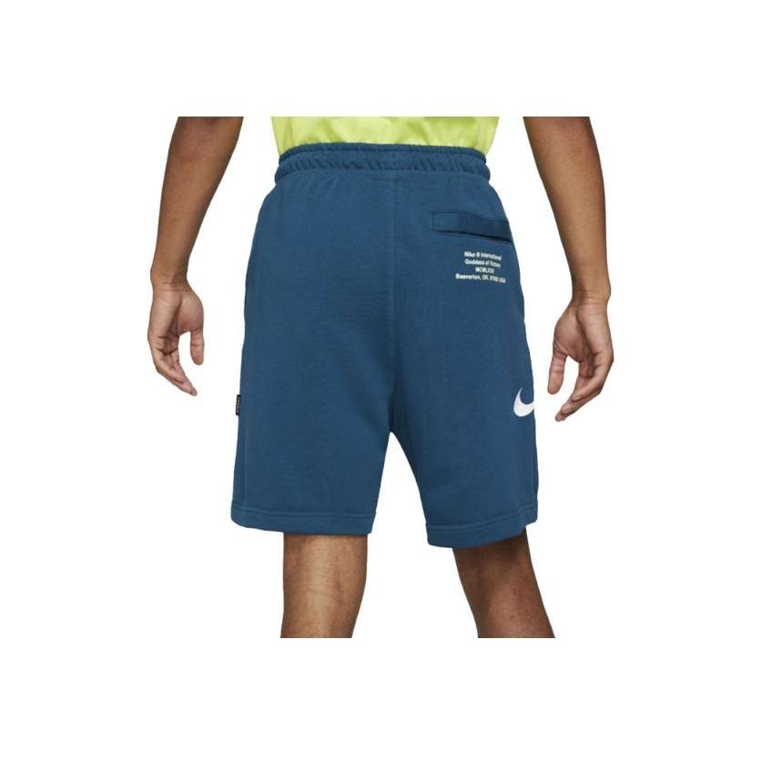 Nike Swoosh French Terry Shorts Men Shorts Peacock-Green DB4958-499