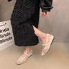Evening wind shoes retro new Chinese single shoes women's shoes inner height increase 2025 early spring new French evening wind Mary Jane shoes