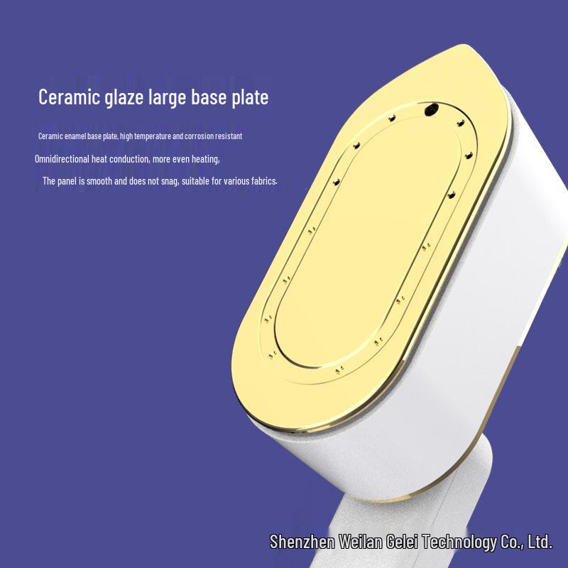 Portable Handheld Garment Steamer and Iron - Large Electric Dry/Wet Steam for Household Use