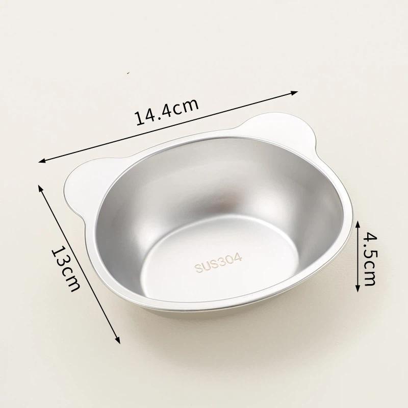 Stainless Steel Elevated Pet Bowl Set - Adjustable Neck-Health Feeding Stand with Non-Slip Base for Cats & Dogs (Food & Water Bowl Included)