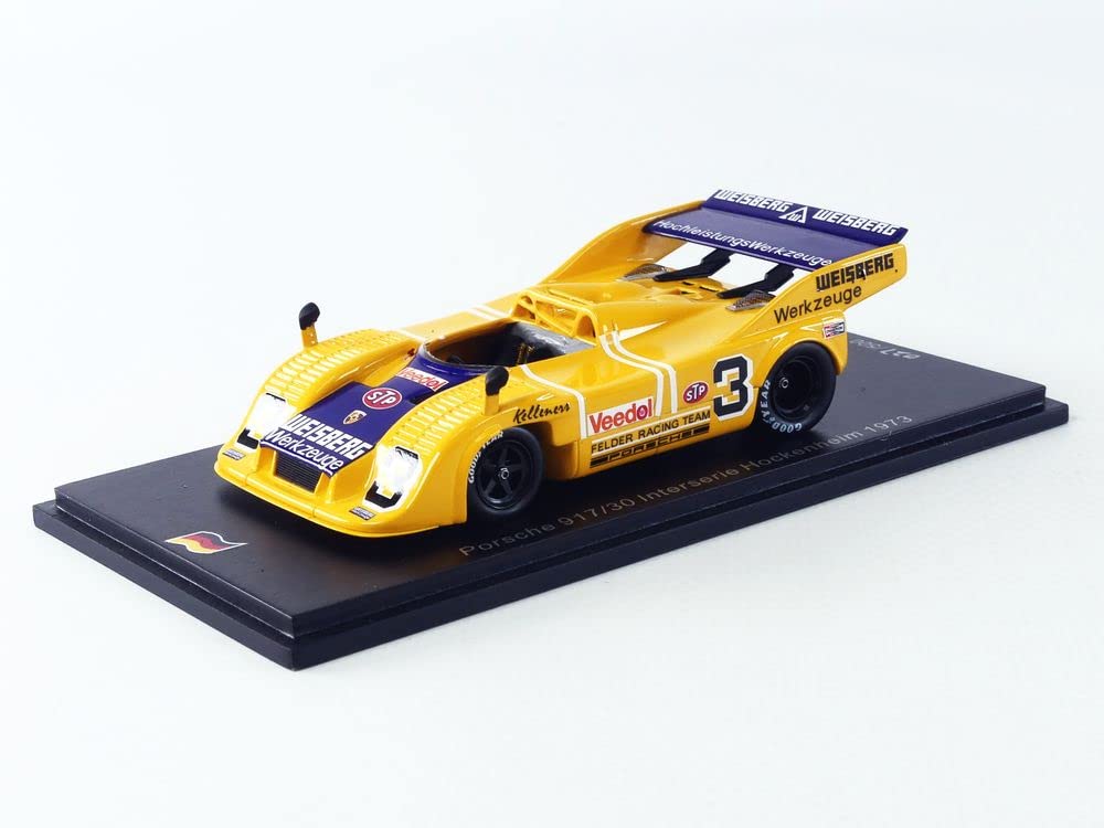 

Spark Национальная Модель Porsche Weisberg 1973 Interserie Хоккенхайм Kelleners 1/43 917/30 #3 H.