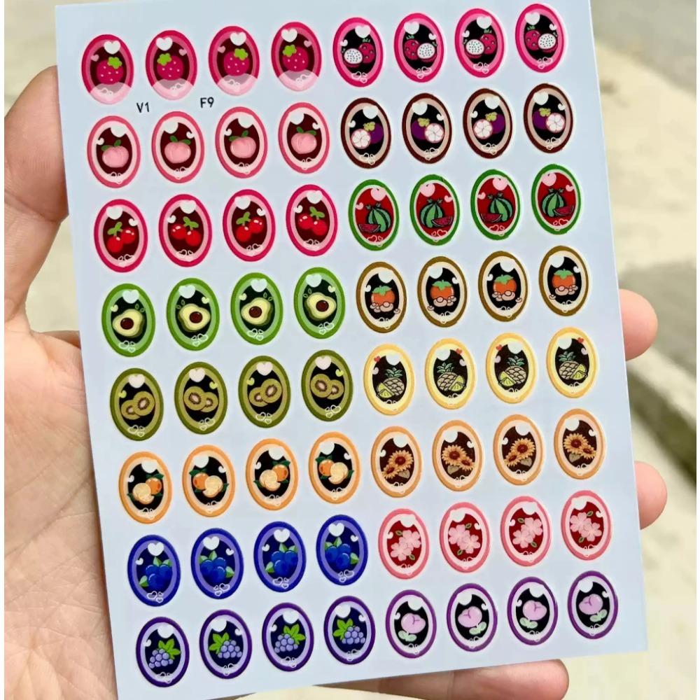 

Подходящие 17/38см Labubu V1v2v3 Запасные наклейки для глаз Виниловые контактные линзы Макияж Наклейки для глаз Сделай сам Кукла Детский подарок Игрушка Милый