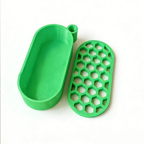 3D Printed Scallion Leek Regrow Planter Hydroponic Growing Pot for Kitchen Window Multi-Hole Design Home Garden Vegetable Kit