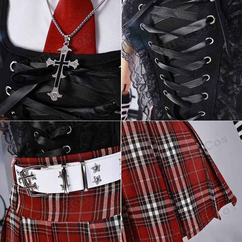 Amane Misa Cosplay Costume Jk Suits Misa Cosplay Black Dress Wig Hair For Women Girl Role Play Party Halloween Outfits