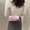 Trendy Chic Small Square Shoulder Bag For Women Stylish Pu Material Fall Fashion