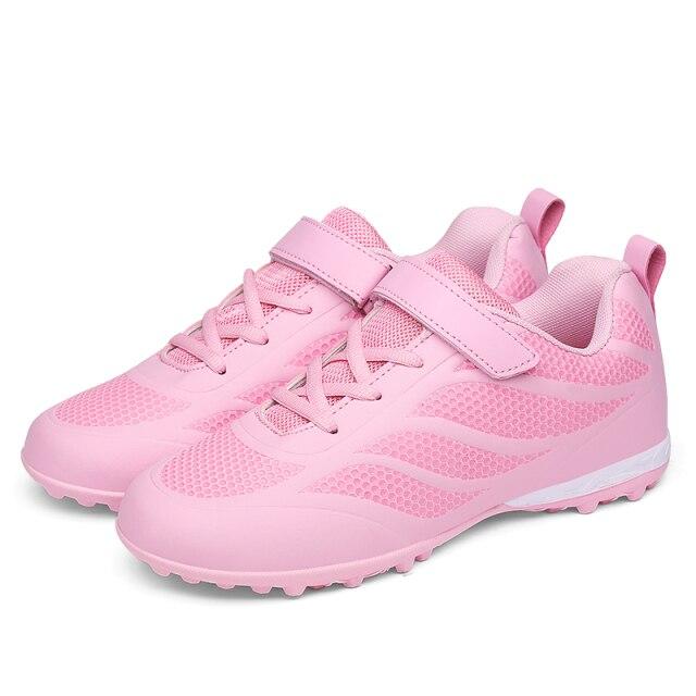 Boys Girls Breathable Baseball Shoes Men Women Spikes Sneaker Non -Slip Outdoor Sport Shoes Baseball Training Shoes Size 30 -42