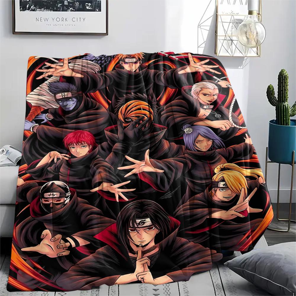 1Pc Cartoon Print Flannel Blanket, High Quality Comfortable for All Seasons, Home Decor, Warmth and Comfort, Perfect for Christmas Birthday Gift