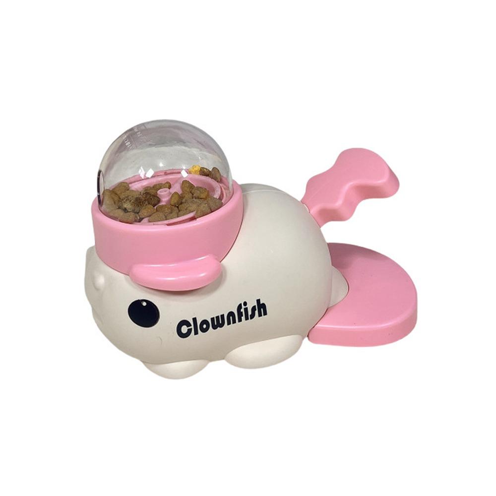 Cartoon Fish Design Pet Feeding Machine Interactive Dog Slow Feeder  Reduce Bloating