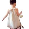 Girls Summer Sleeveless Princess Dress Kids Fashion Short Dress