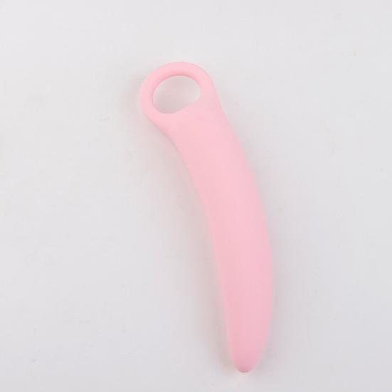 Durable Butt Stimulator Easy To Use Easy To Clean Pink Butt Plug Sex Toy for Hotel