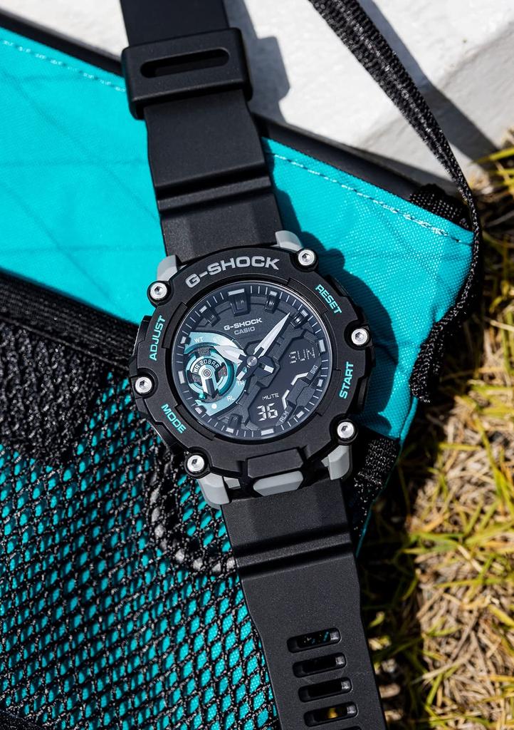 Montre Casio G-Shock GA-2200M-1AJF Homme Noir avec Structure Carbon Core Guard (Produit officiel japonais)