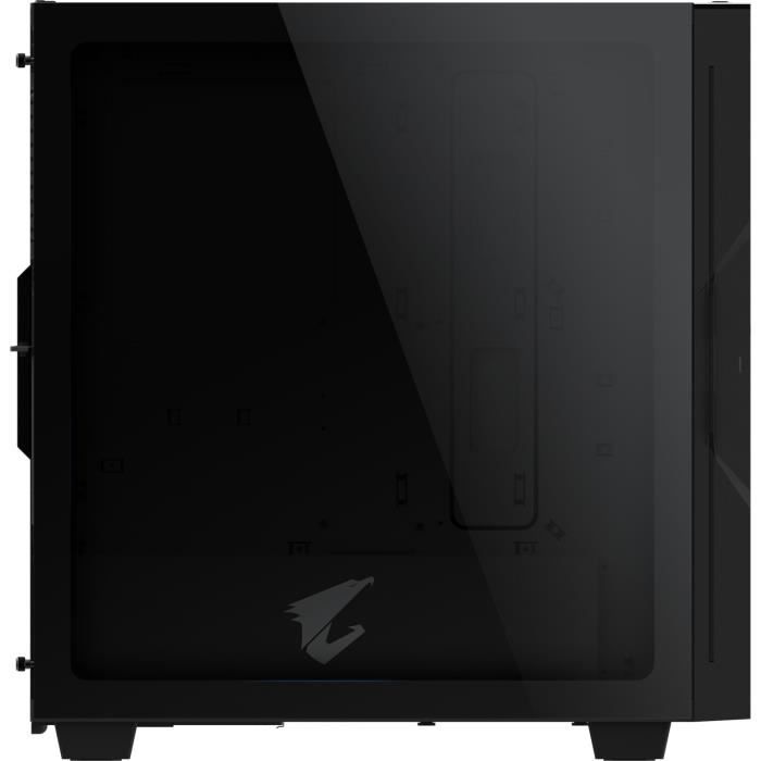 Gigabyte boitier pc aorus gp-ac300g - noir - verre trempé - format atx (gb-ac300g)
