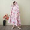 A Niche Yunjin Yarn Cotton Linen Printed Dress
