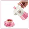 DIY Pretend Play Toy Simulation Coffee Set Tableware Play House Kitchen  Afternoon Tea Game Toys Gifts For Children Kids Girls