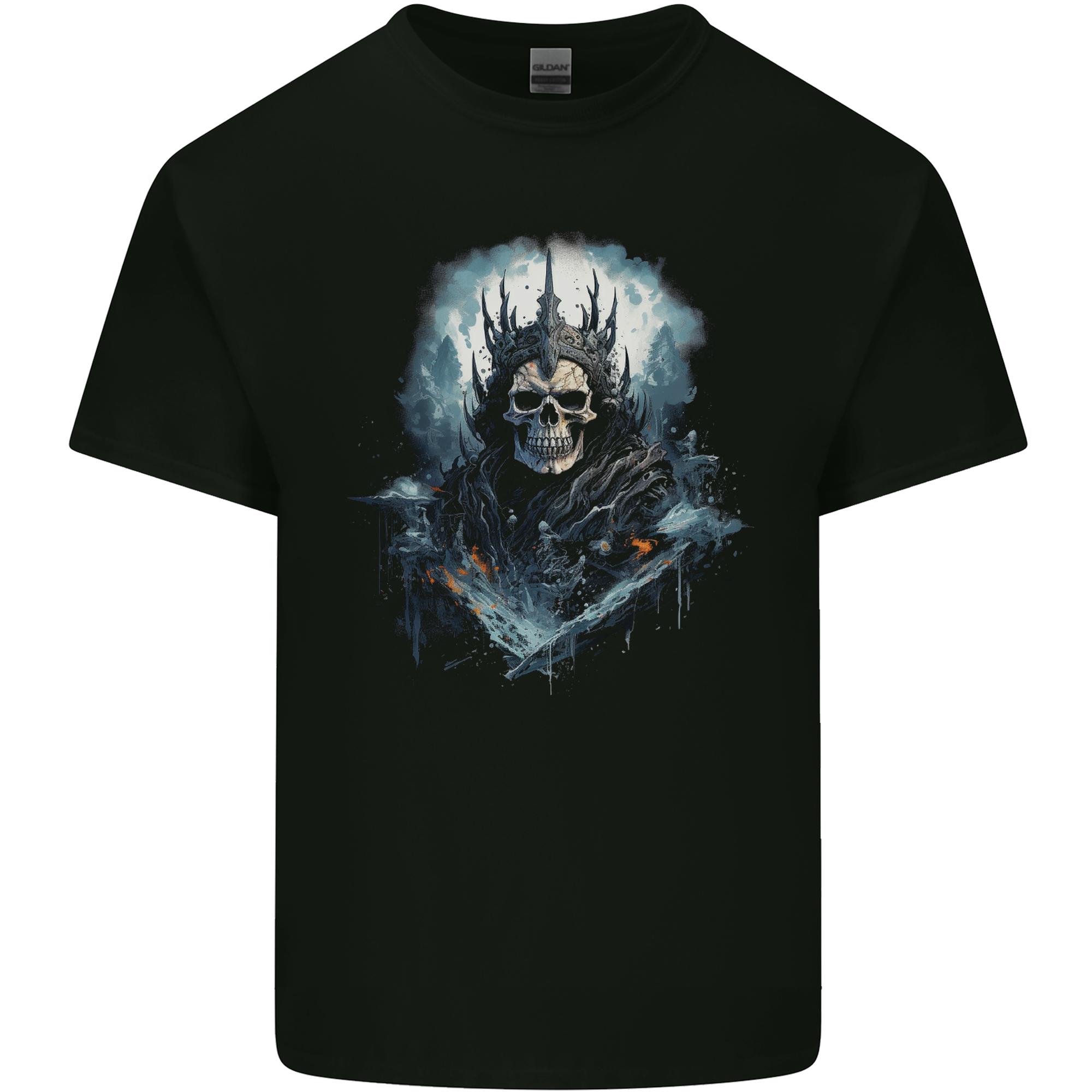 Minister of Evil Skull Unisexs Light Cotton TShirt S