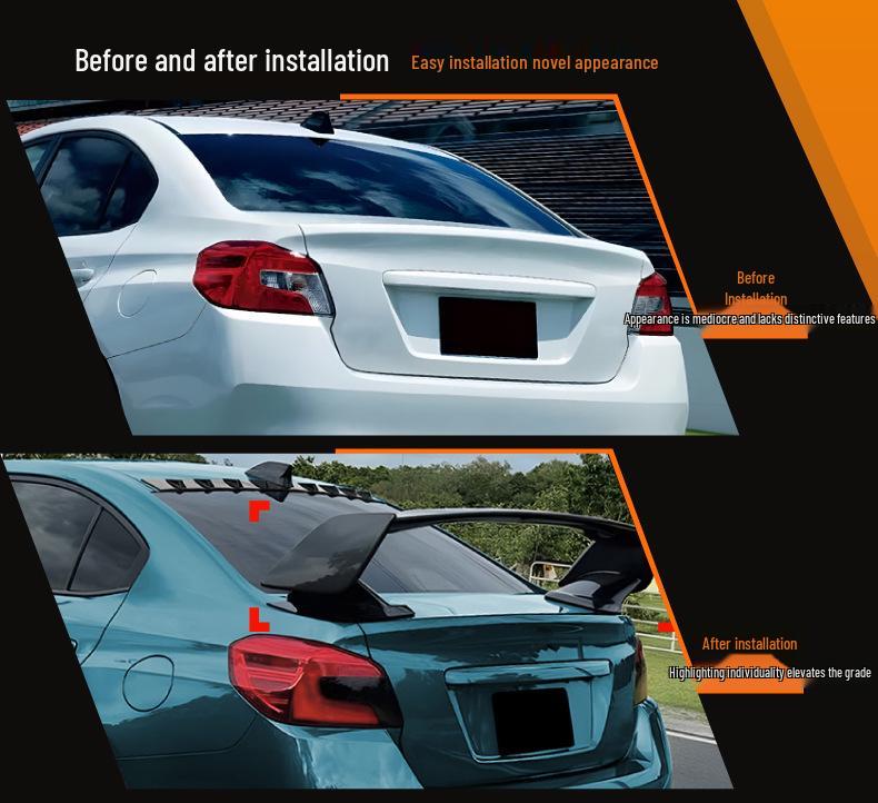 Heckspoiler für Subaru WRX STI VA Modelle 15-21 - Modifiziertes Zubehör