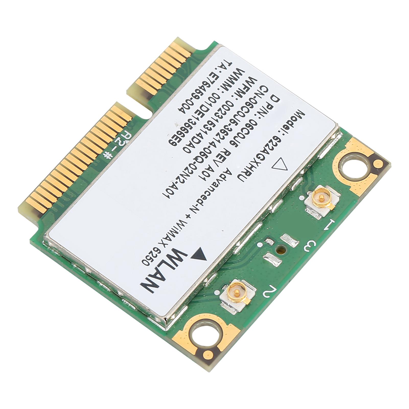 

For Intel 6250AN 622ANXHMW MINI PCIE 300Mbps 2.45GHZ Dual Band Wireless WIFi Network Card