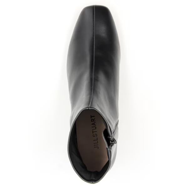 JILL STUART SHOE Fashion Boots, Jewel Heel Stretch Short Boots 6593, Black