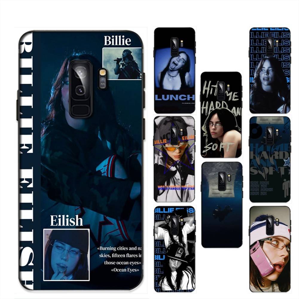 Pop E-Eilish Star B-billie Phone Case For Samsung S 24 Fe 25 Ultra Plus 20 Lite 21 30 22 23 24 22 Ultra 5G Fundas