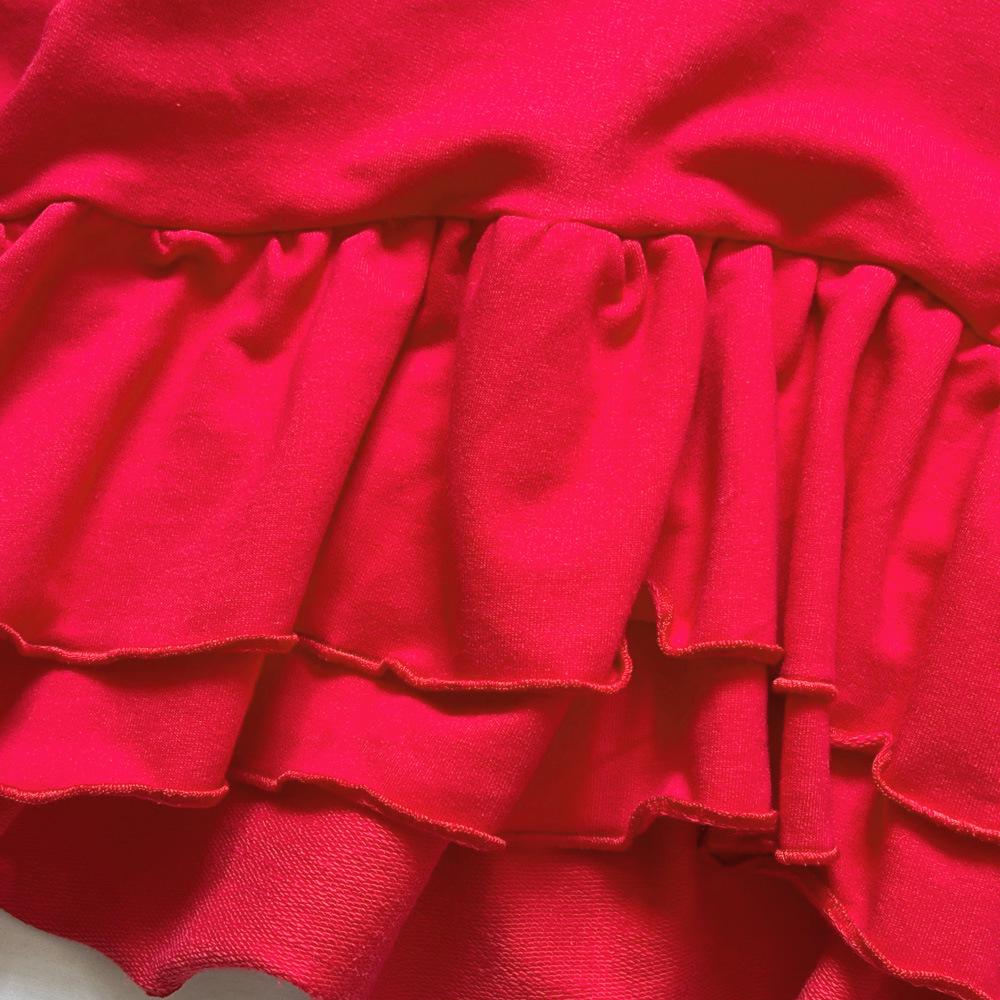 ANKRT Herbst/Winter Eltern-Kind Mädchenkleid und Sweatshirt: Japanisch-Koreanischer Stil mit Spitze für Weihnachten/Neujahr