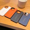 Luxury Cross Texture Leather Design Case For OnePlus 15S 15T & 1+15S Slim Orange Camera Ring Shockproof Case Cover