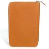 HERMES Zip Around Travel Case Azap combine Long wallet Long Wallet Leather Gold