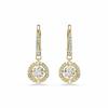 Una Angelic Drop Earrings 5758095 (18K Gold Finish)