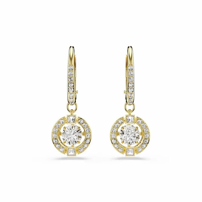 Una Angelic Drop Earrings 5758095 (18K Gold Finish)