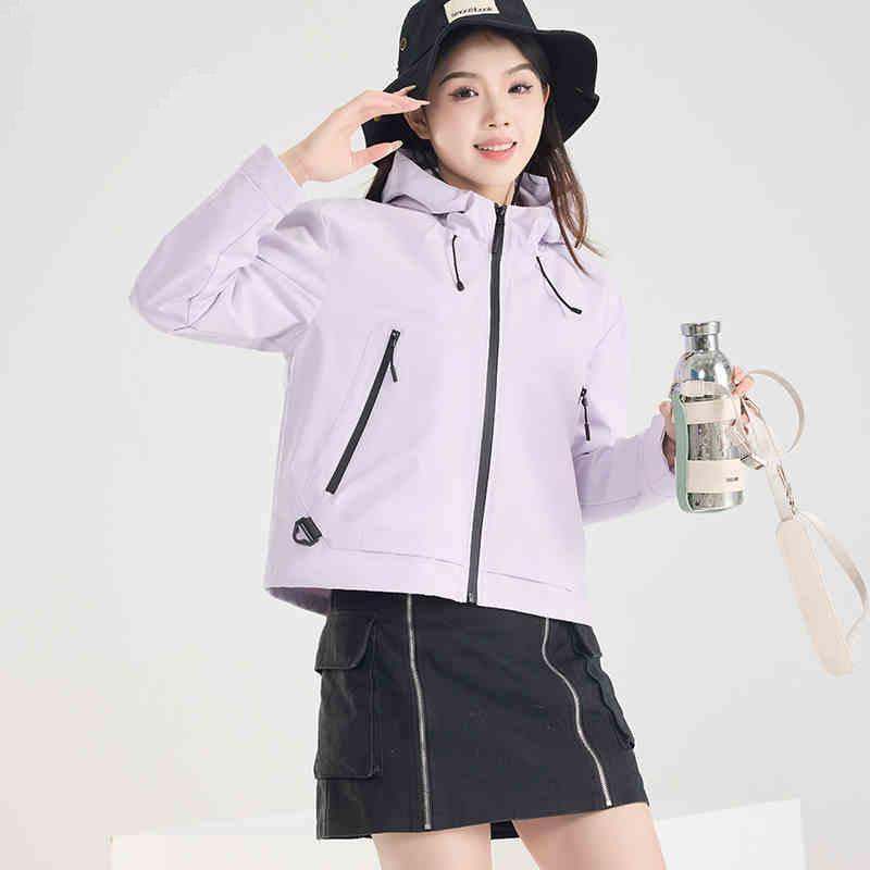 Woodpecker Unisex Windproof & Waterproof Jacket for Spring & Autumn - Tower Riding & Mountaineering Style