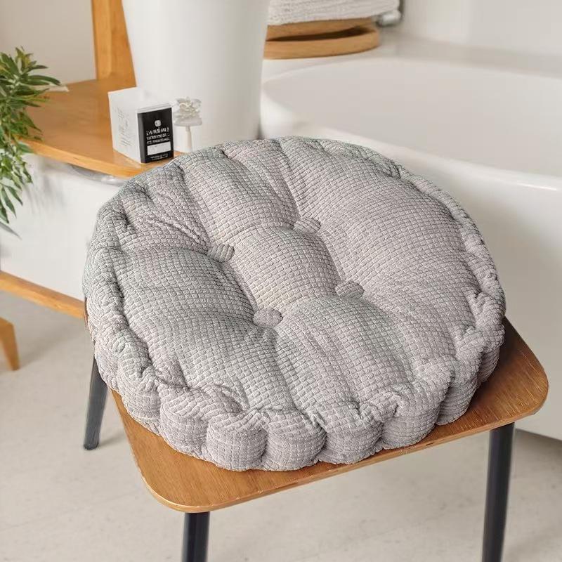 Corn Kernel Velvet Seat Cushion - Thickened Cotton Pad for Sofa, Car, Window, Chair, and Stool