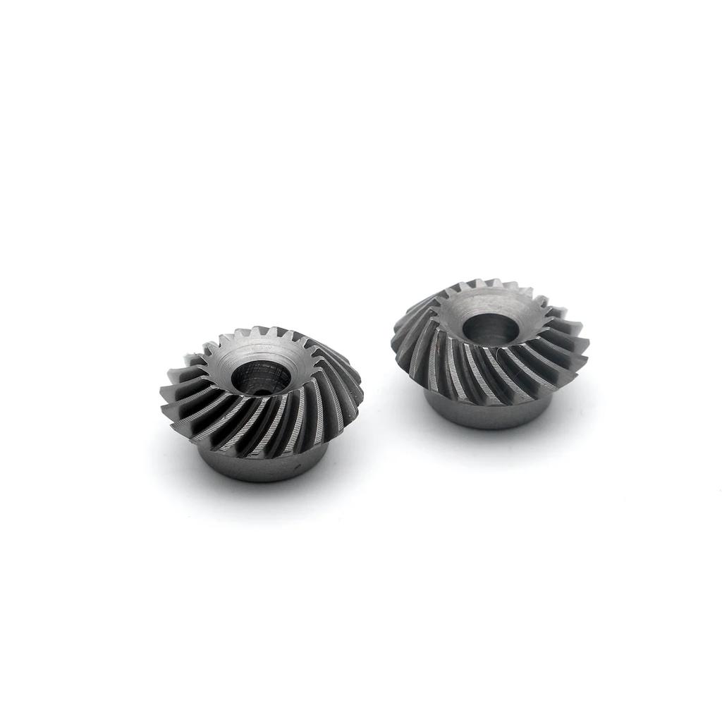 1:1 Spiral Helical Bevel Gear 1M 20T 6/8/10mm Car Model Differential DIY Steel Gear 90 Degree Installation