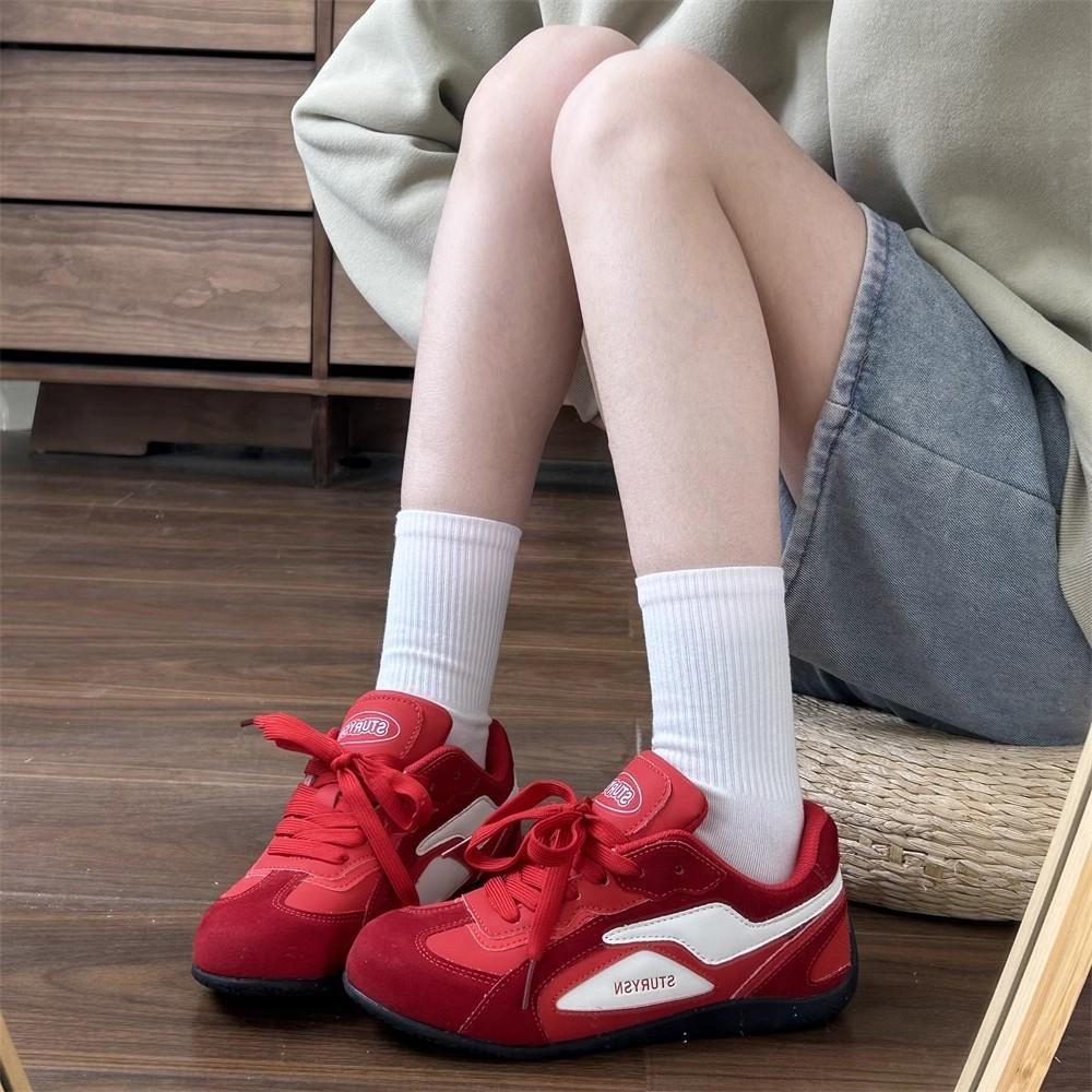 Student summer beautiful breathable trend comfortable casual moral training shoes ins street shot American couple men's and women's board shoes