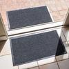 Striped Front Door Mat Heavy Duty Absorbent Entrance Doormat Indoor Outdoor Fade Resistant Waterproof Floor Mat for Patio Porch Entryway
