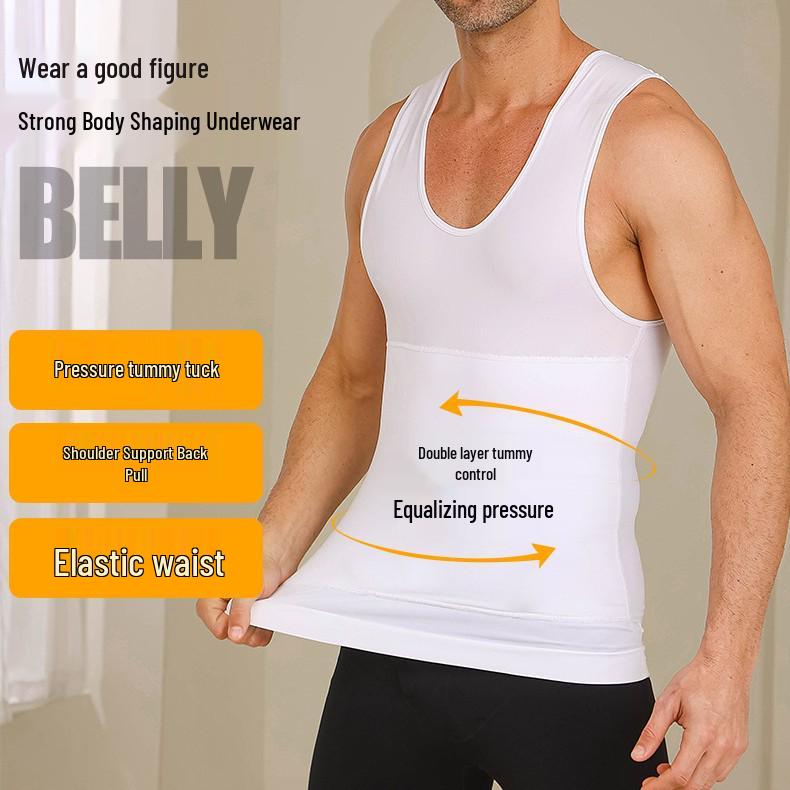 Men's Slimming Tummy Control Sleeveless Vest
