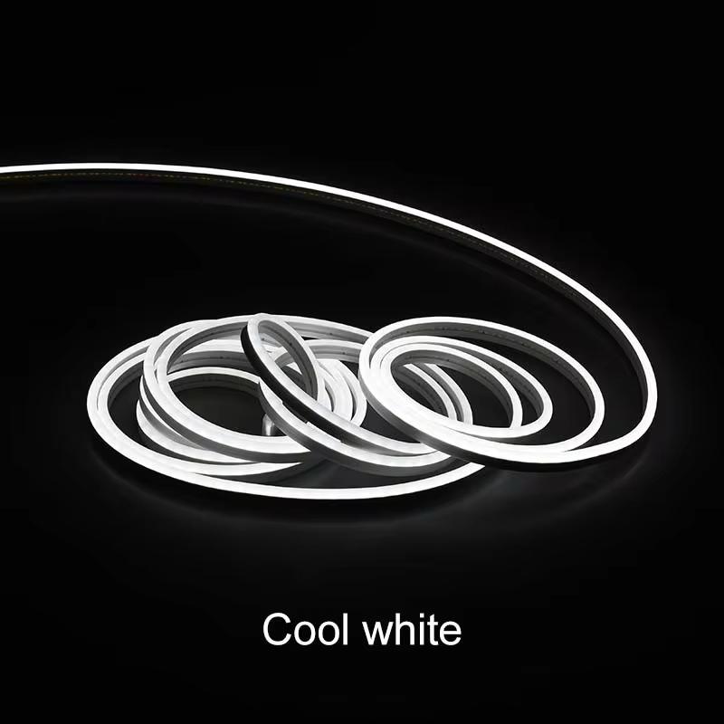 12V For Tesla Model 3 Model Y LED Car Front Trunk Light Strip Easy Install Waterproof Flexible Auto Modified Lighting Neon Lamp