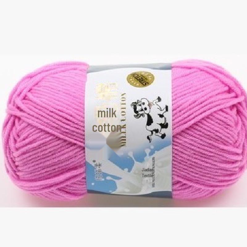 Milk Cotton Yarn Set for DIY Projects: Scarf, Crochet Slippers, Hand-Woven Bags