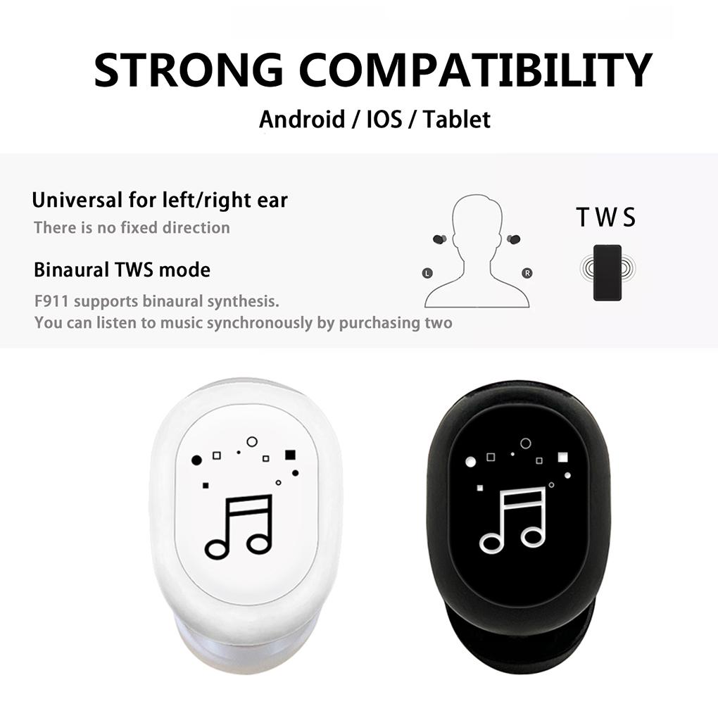 Kabellose Bluetooth-kompatible In-Ear-Ohrhörer Reise Sport Walking Kopfhörer Wandern Camping Musikwiedergabe Kopfhörer