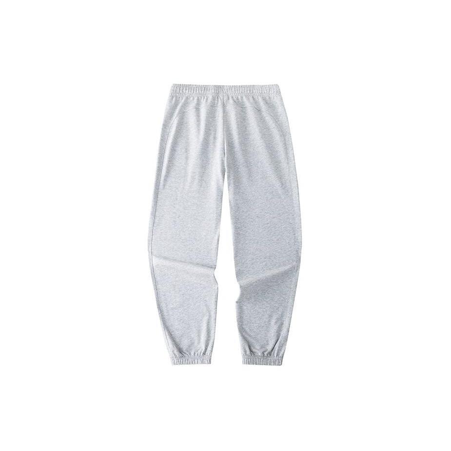 Anta Knitted Sweatpants Women's Gray Heather Gray 162428302-1