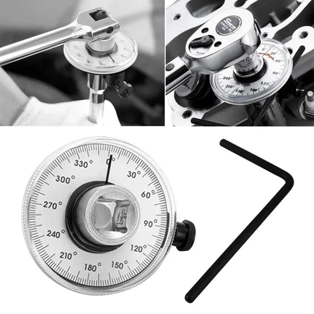New Angle Torque Gauges Spanner High Hardness Good Toughness Silvering Long Handle Torque Wrench Repairing for Car